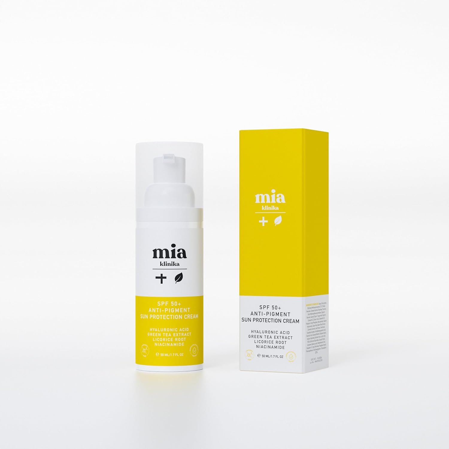 Mia Klinika 50 SPF+Anti-Blemish Facial Sunscreen