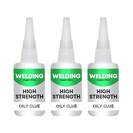 Welding High-Strength Oily Glue - Uniglue Universal Super Glue, All Purpose Super Glue Extra Strength, Waterproof Strong Glue for Plastic Wood Ceramics Metal (3pcs(30g3)