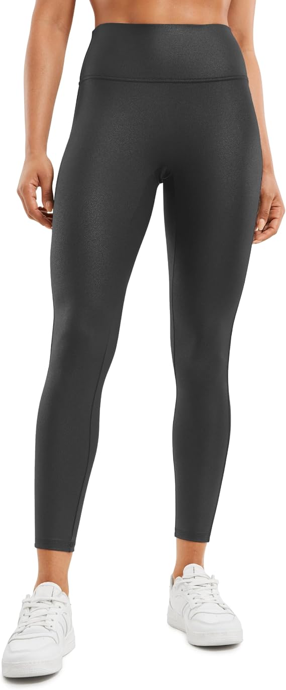 CRZ YOGA Faux Leather Leggings 25"/28"