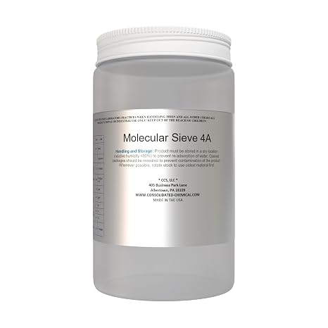 4a Molecular Sieve 1/8in Beads 500g Bottle
