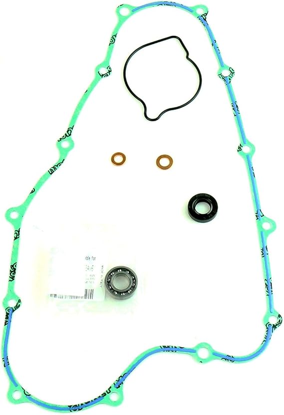 Water Pump Gasket Kit with Bearings for HONDA CRF 450 R 2009-2016