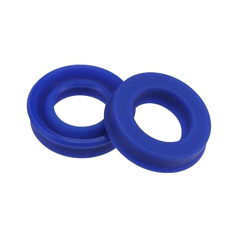 uxcell UHS Radial Shaft Seal 12mm ID x 20mm OD x 5mm Width PU Oil Seal, Blue Pack of 2