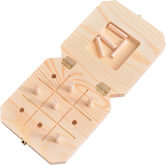 Wooden Pegboard Toy Educational Fine Motor Skills Boosting | Wooden Pegboard for Recovery for Adults Family Elderly Women Birthday Airplane Camping Dorm Classroom