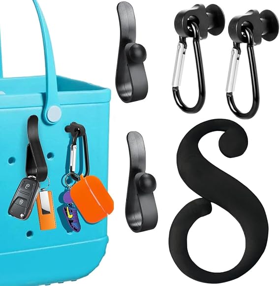Letter Charms for Bogg Bag, Key Holder for Bogg Bag, Alphabet Lettering Accessories Letter Handbag Beach Tote Bag