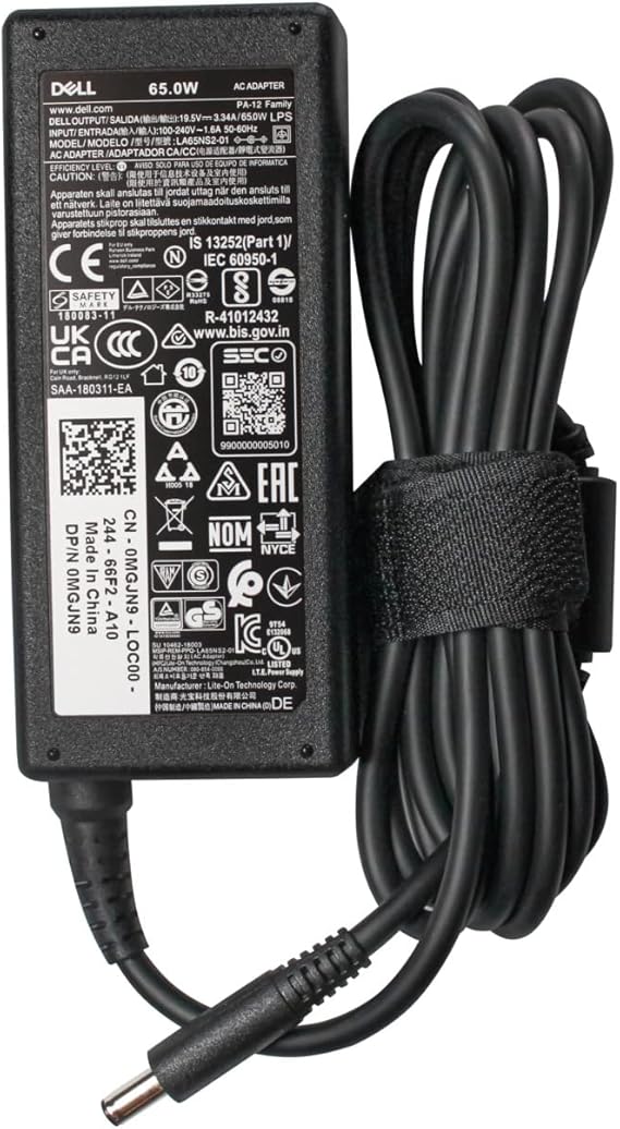 New Genuine Dell Charger for DELL Inspiron 15-3551 3555 3558 3559 3565 3567 3568 5551 5552 5555 5558 5559 5565 5567 5568 5570 5575 3576 5578 7560 7570 7569 7572 7573 7579 UK Laptop Power Adapter 65W