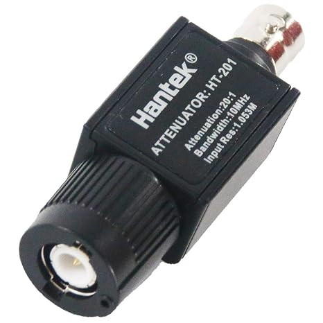 Hantek 20:1 Passive Attenuator for Pico 300v Max 10Mhz Passive Oscilloscope Signal Attenuator for Automotive Diagnostics Use,HT201