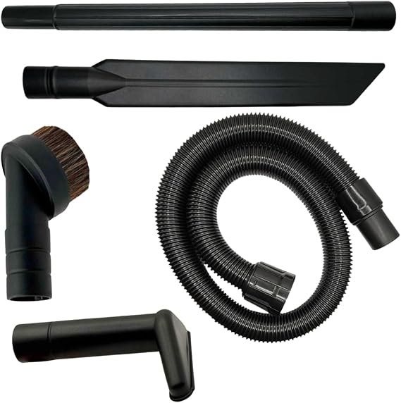 Vacuum hose bundle Compatible with Hoover C2401 backpack cleaner replacement parts attachment connector extension long 19-inch adapter plus crevice 17" dusting brush upholstery tool set 2KE2105000.