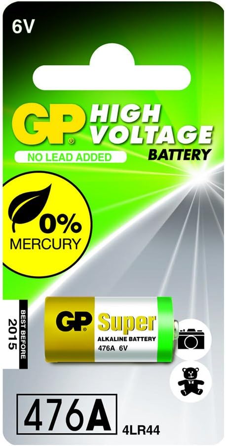 Super GP Batteries High Voltage Alkaline 6V 476A