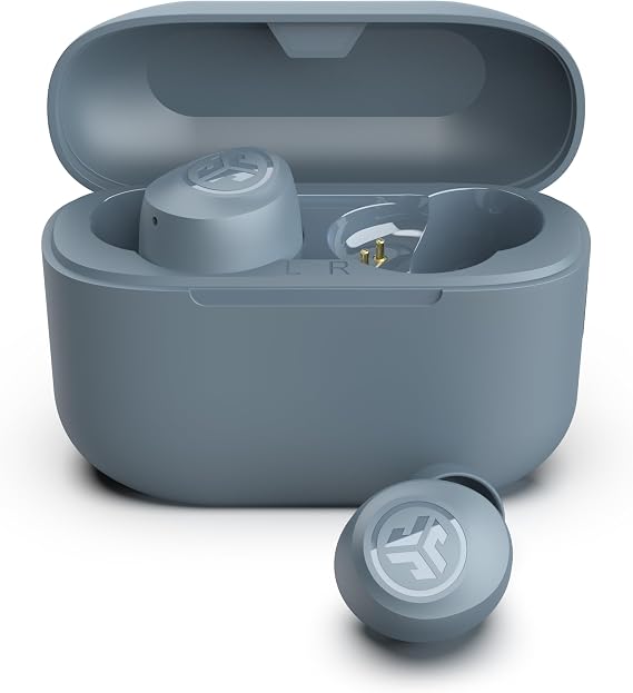 JLab Go Air Pop+ True Wireless Headphones - Bluetooth Slate