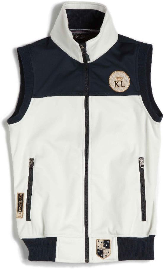 EQUESTRIAN Unisex Berkley Softshell Vest -NavyCream- Extra Small