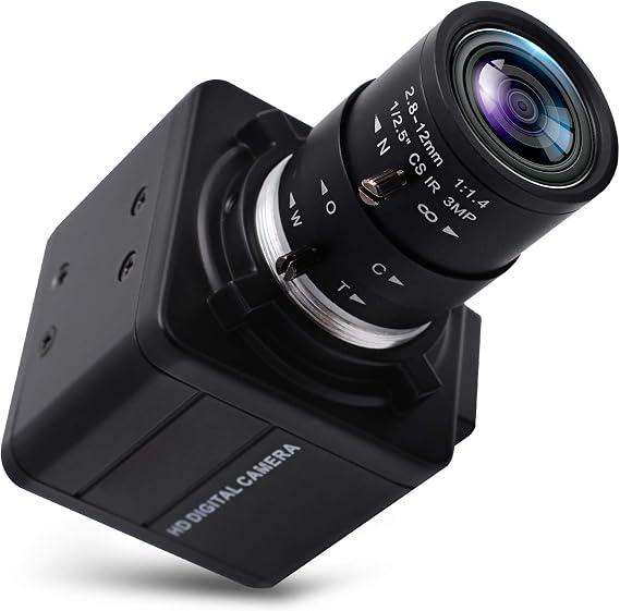 SVPRO 4K Ultra HD Webcam - 5X Optical Zoom, 3840x2160@30fps UHD USB Camera with Sony IMX317 Sensor for Mac/Window/Linux