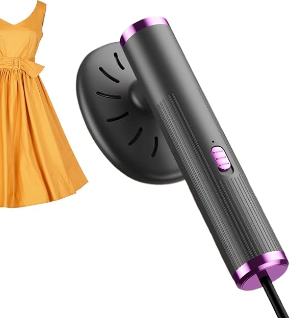 Garment Steamer - Hand Steamer, Fabric Iron Machine | Compact Portable Steam Device for Curtains, Dress Shirt, Closet, Dormitory, Home, College Travel with Quick Heat Technology for Easy