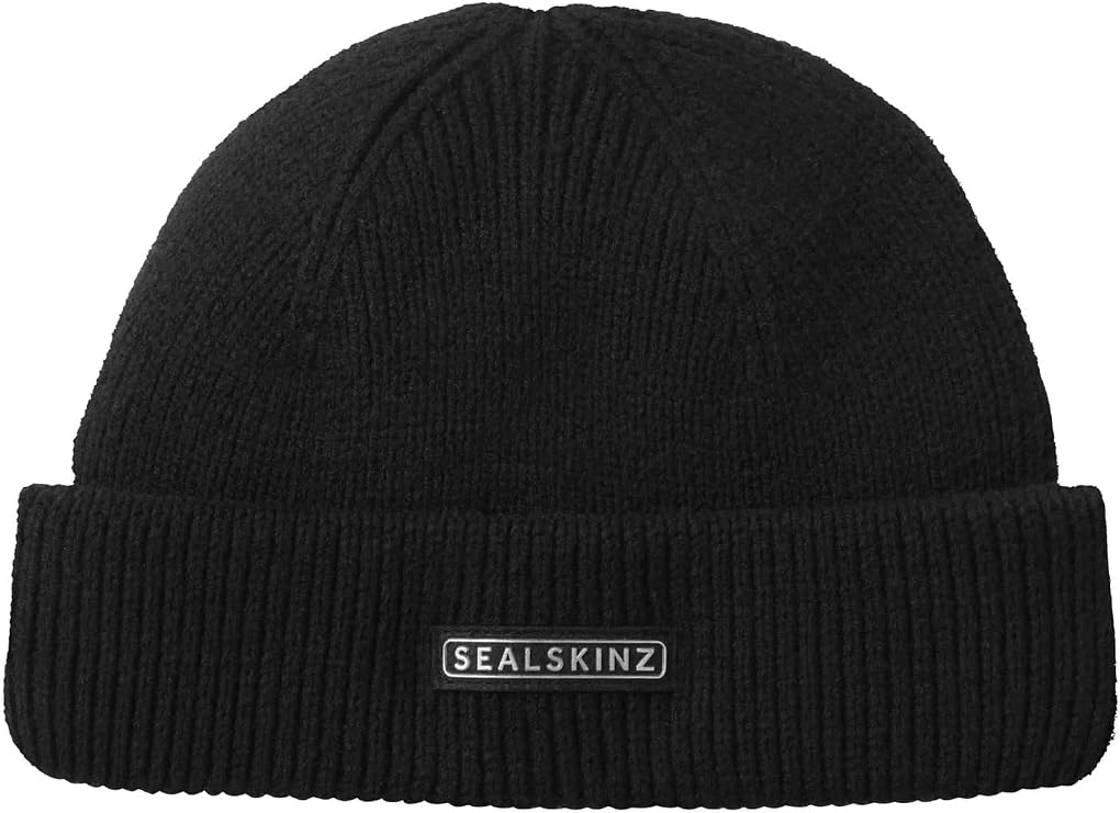 SEALSKINZ Men's Standard Outdoor Langham Waterproof Cold Weather Beanie Hat
