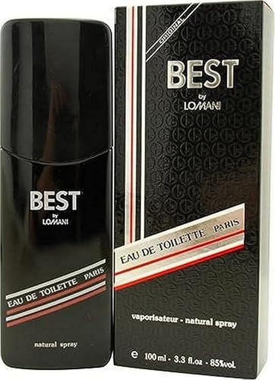 Lomani Best Eau de Toilette Spray for Men, 3.3 Ounce