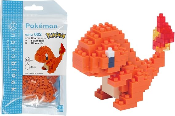 nanoblock - Pokemon - Charmander, Pokemon Series Building Kit