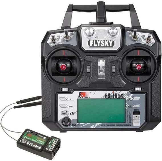 FLYSKY FS-i6X 6-10CH(Def.6) Transmitter and FS-iA6B Receiver for RC Models