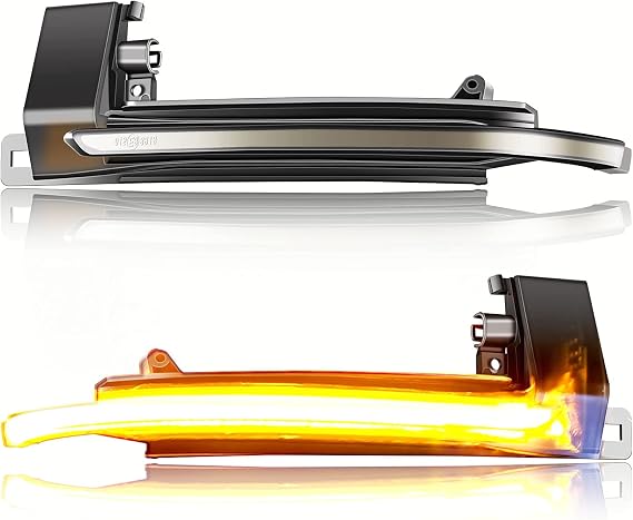 Dynamic Turn Signal Lights Replacement Part One Pair Mirror LED Lights For Au-di A4 S4 B8 8K A5 S5 B8 8K A6 S6 4F C6 A8 S8 D3 Q3 SQ3 A3 8P, 2 Pieces
