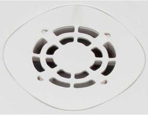 PROFLO PFSBSTR 3" X 3" Polypropylene Shower Grate - White