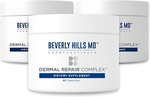 Beverly Hills MD Dermal Repair Complex Anti-Aging Supplement, 3 Pack