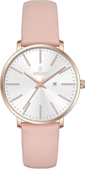 Women's Calendar Fashion Waterproof Watch Japanese Quartz Movement Watch