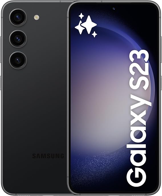 Samsung Galaxy S23 5G SM-S911B/DS 256GB 8GB RAM, 50 MP Camera, Factory Unlocked, Global Version – Phantom Black