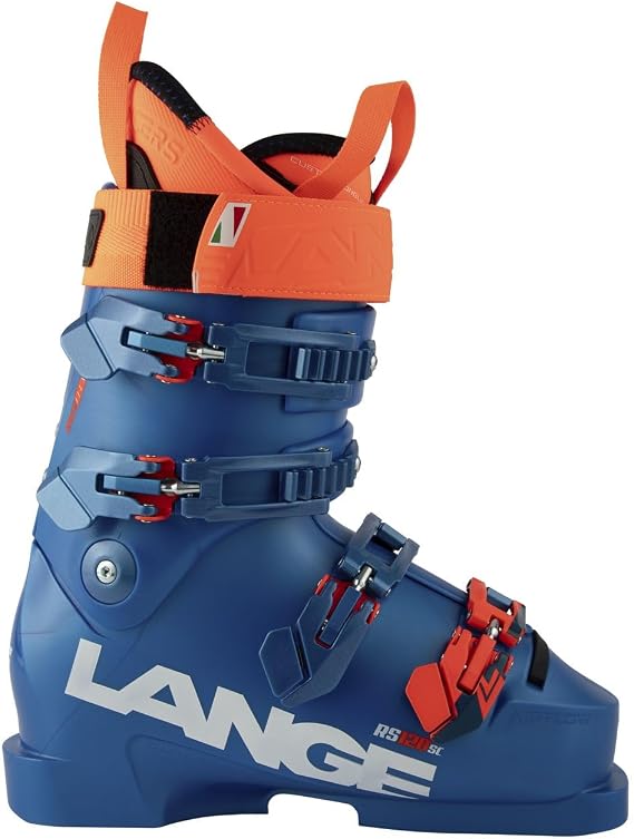 Lange RS 120 SC Vibrant Skiing Shoes for Boys Blue Size 7.5