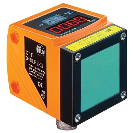 O1D106 Photoelectric Distance Sensor, 0.2 to 10 m Measuring Range, 150 mA Current Consumption, 18 to 30V DC Operating Voltage