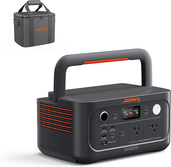 Jackery Explorer 500 v2 and Carrying Bag,512Wh,500W AC