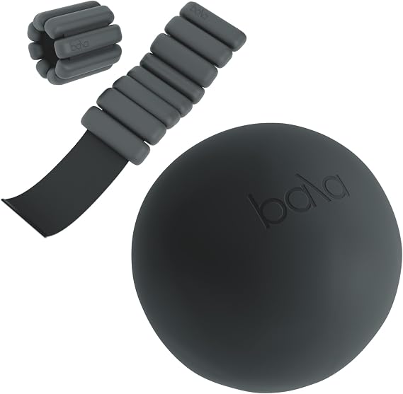 Bala Bangles Workout Exercise Ball for Yoga and Pilate, 2LB, Set of 2