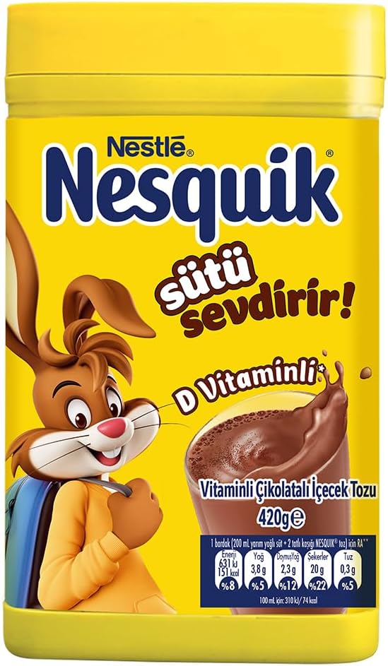 Nesquik Çikolatali Toz İçecek 420 Gr