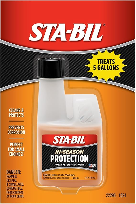 STA-BIL In-Season Protection Fuel System Treatment & Injector Cleaner, 4 oz