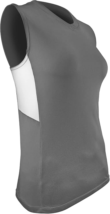 Epic Girl's Line Drive Sleeveless Softball Jersey for