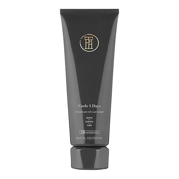 Dorzu Taraji Curls 4 Days Curl Defining Curl Cream with Shea Butter & Coconut Oil for Volume and Shine - 8.45 oz.