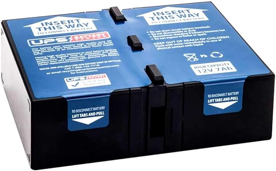 APC Back-UPS PRO 1000 120V BR1000G New Compatible Replacement Battery Pack by UPSBatteryCenter