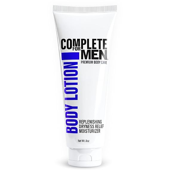 Body Lotion for Men, for Dry Skin: Non-Greasy Hand & Body Moisturizer with Shea Butter, Aloe Vera, 24 Hour Hydration, Mens Lotion for Dry Skin