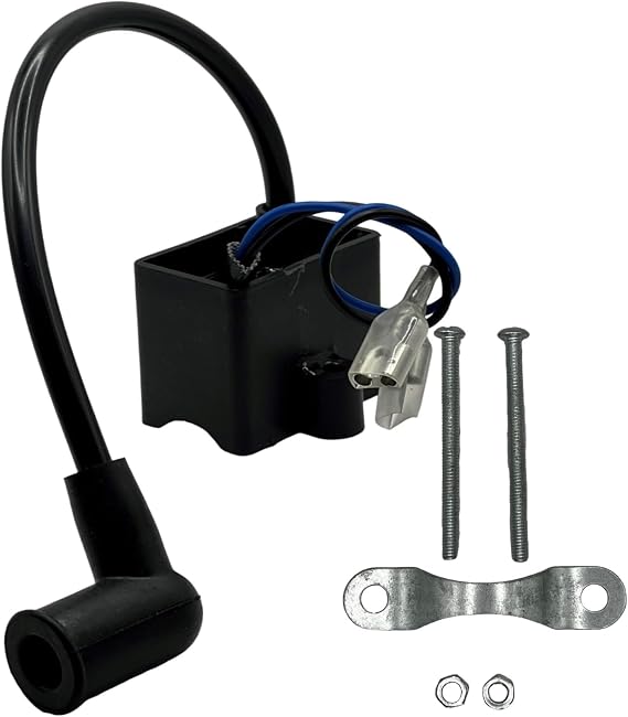 RedCap CDI Ignition Coil Kit for 49cc 50cc 60cc 66cc 70cc 80cc 2-Stroke Engine Motorized Bicycle Bike ATV Quad Go Kart Moped Scooter Compatible with PK80 GT5 Zeda Stinger Sky Hawk Models