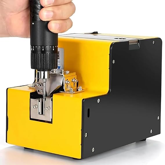 Automatic Screw Machine, Array Feeder Loader Handheld Motor Ultra Durable, Digital Screw Feeder with Control Panel, 1-5Mm Guide Rail Adjustable, with Counting Function