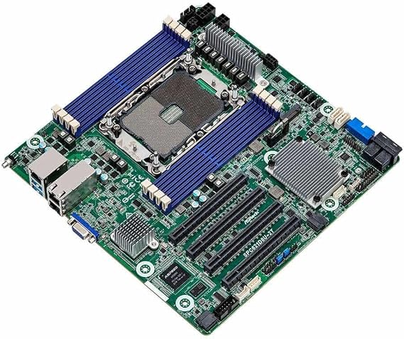 AsRock Rack SPC621D8U-2T Micro-ATX Server Motherboard Single Socket P+ (LGA 4189) 3rd Gen Intel Xeon Scalable Processors C621A Dual 10GbE