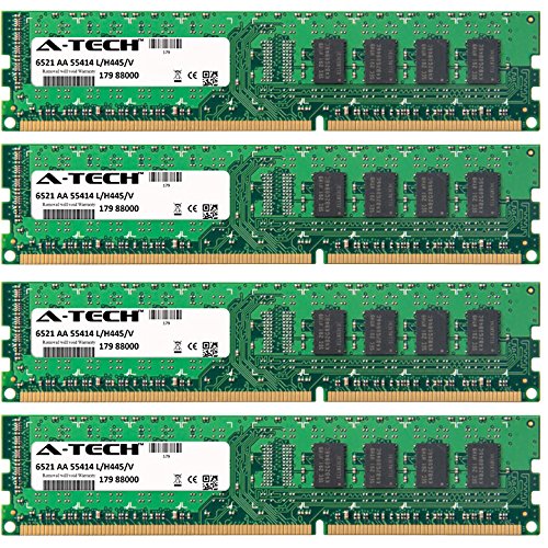 A-Tech 16GB KIT 4 x 4GB for Pegatron IP Series IPISB-CH2 Chicago. DIMM DDR3 Non-ECC PC3-8500 1066MHz RAM Memory