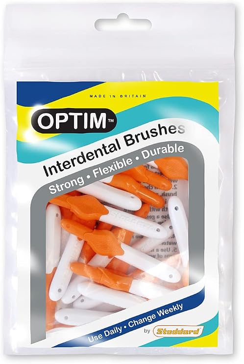 Stoddard Icon Interdental Brushes, Size 1, 16-Piece
