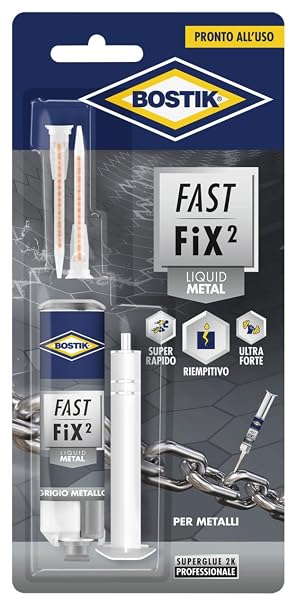 Bostik Fast Fix2 Liquid Metal 2-Component Glue