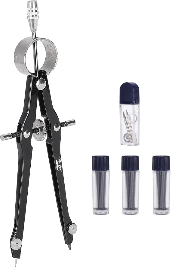 Mr. Pen- Professional Compass for Geometry, Extra Lead
