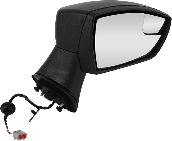 Manual Folding Rearview Mirror For 2018-2022Ford EcoSport 3Pin Models Only, Right Passenger Side Exterior Mirrors w/O Heated Blind Spot Indicator (Right Passenger Side)