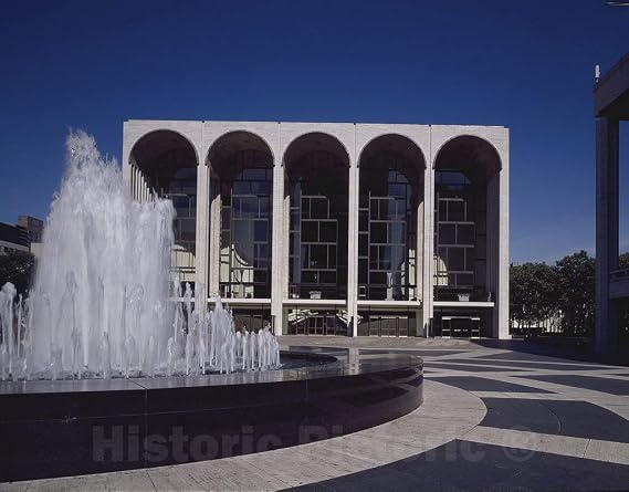 Historic Pictoric New York, NY Photo - Lincoln Center for The Performing Arts, New York, New York - 20in x 16in