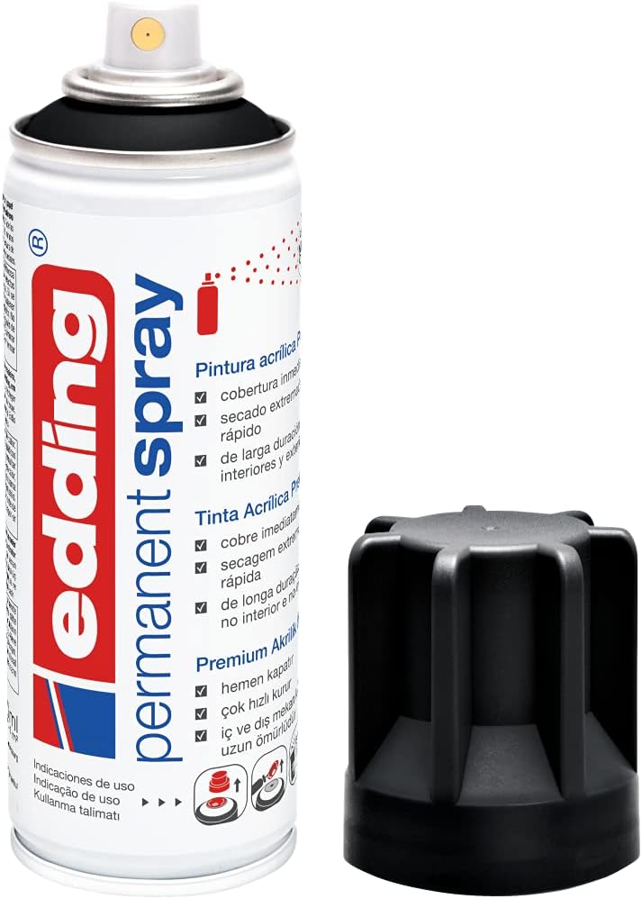 Edding Black Mat 901 Acrylic Spray Paint