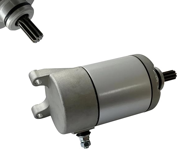 Starter Motor & Relay For Yamaha YFM35 YFM350 Grizzly 350 07-14 Wolverine 06-09 Bruin 04-06 YZF600R 00-07 18757