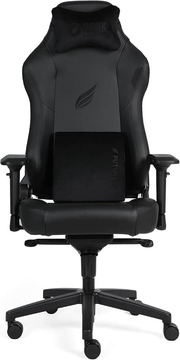 Hawk Gaming Chair Future Leather Gaming Chair Dark