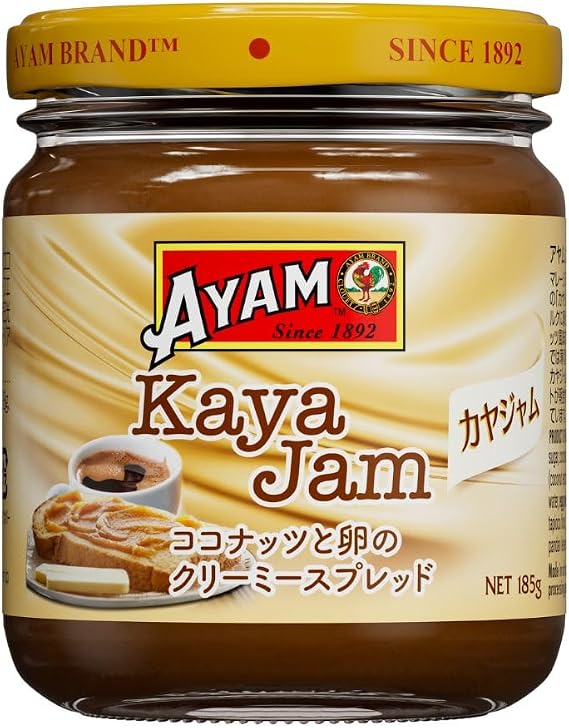 AYAM Kaya Jam 6.5 oz 185 g Coconut, Egg Sugar