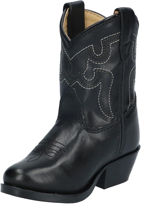 Smoky Mountain Boots Kids' Denver Round Toe Leather Western Cowboy Boots