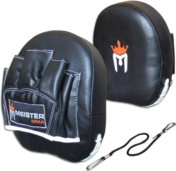 Contour Padded Target Punch Mitts (Pair) for MMA & Boxing